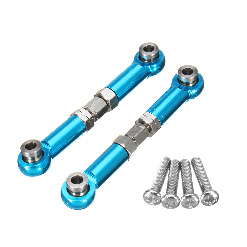 REMO P2512 Blue Aluminum Steel Ring Rod Ends For Truggy Buggy Short Course 1631 1651 1621