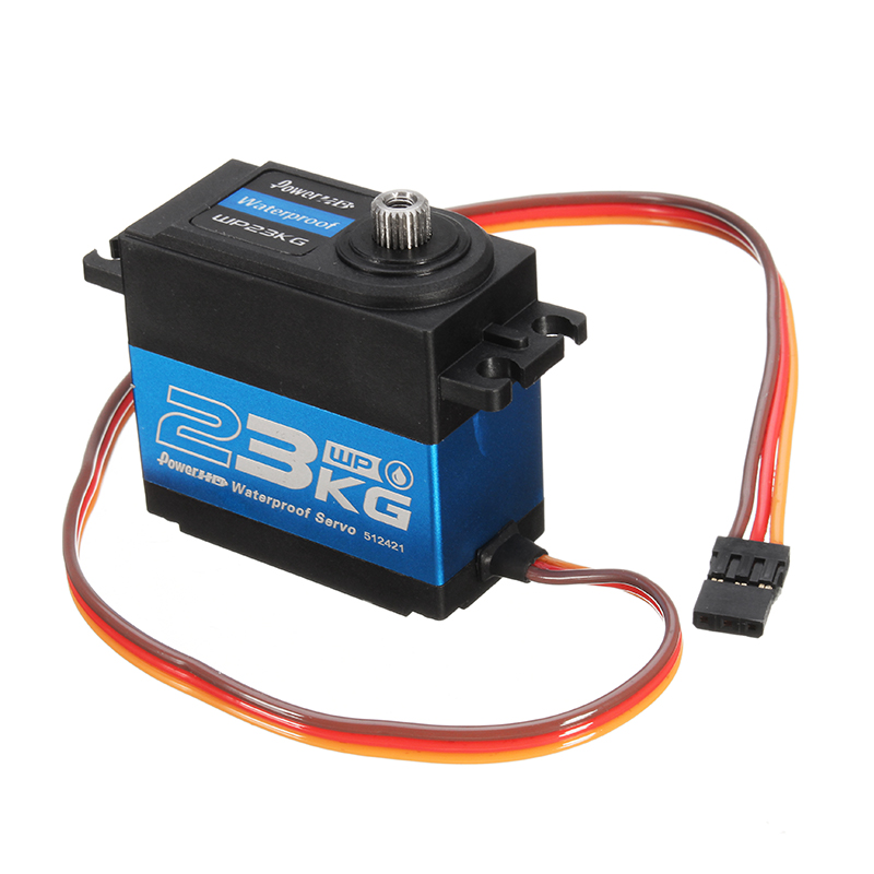 Power HD WP-23KG Climbing Car Waterproof Steel Tooth Torque Steering Gear Servo For Traxxas TRX-4