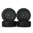 4Pcs Wheels For WPL B-1 DIY Car Kit 1/16 2.4G 4WD Crawler Off Road RC Car Parts