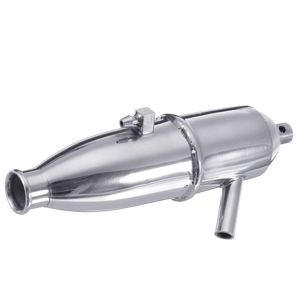 Aluminum Upgrade Exhaust Pipe 02124 for 1/10 HSP Nitro RC Car Parts