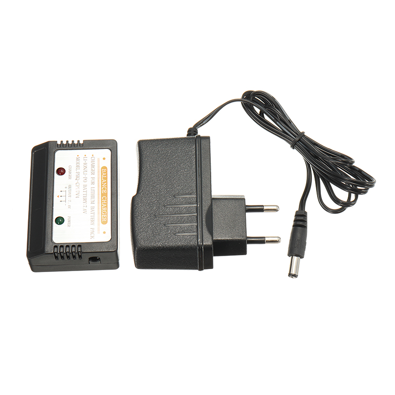 Xinlehong 25-DJ03 Li-Po Battery Balance Charger 2S 7.4V For 9125 1/10 RC Car Parts