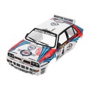 Killerbody Car Shell 48248 Lancia Delta Rally-Racing Printed 1/10 Electric Touring RC Car Parts