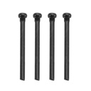 Xinlehong 4PCS Black Round Machine Screws For 9125 1/10 2.4G 4WD Rc Car Parts No.15-LS16