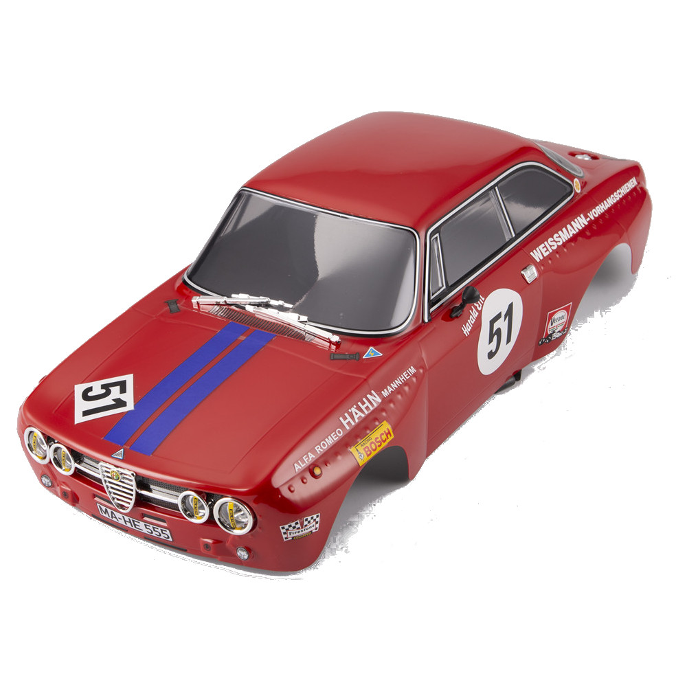 Killerbody 48251 Finished 2000 GTAm Body Shell Red for 1/10 Electric Touring RC Car Parts