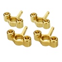4PCS JLB Racing 1/10 Brushless Metal upgrades Front And Rear RC Car Steering Rod Cup EA1003