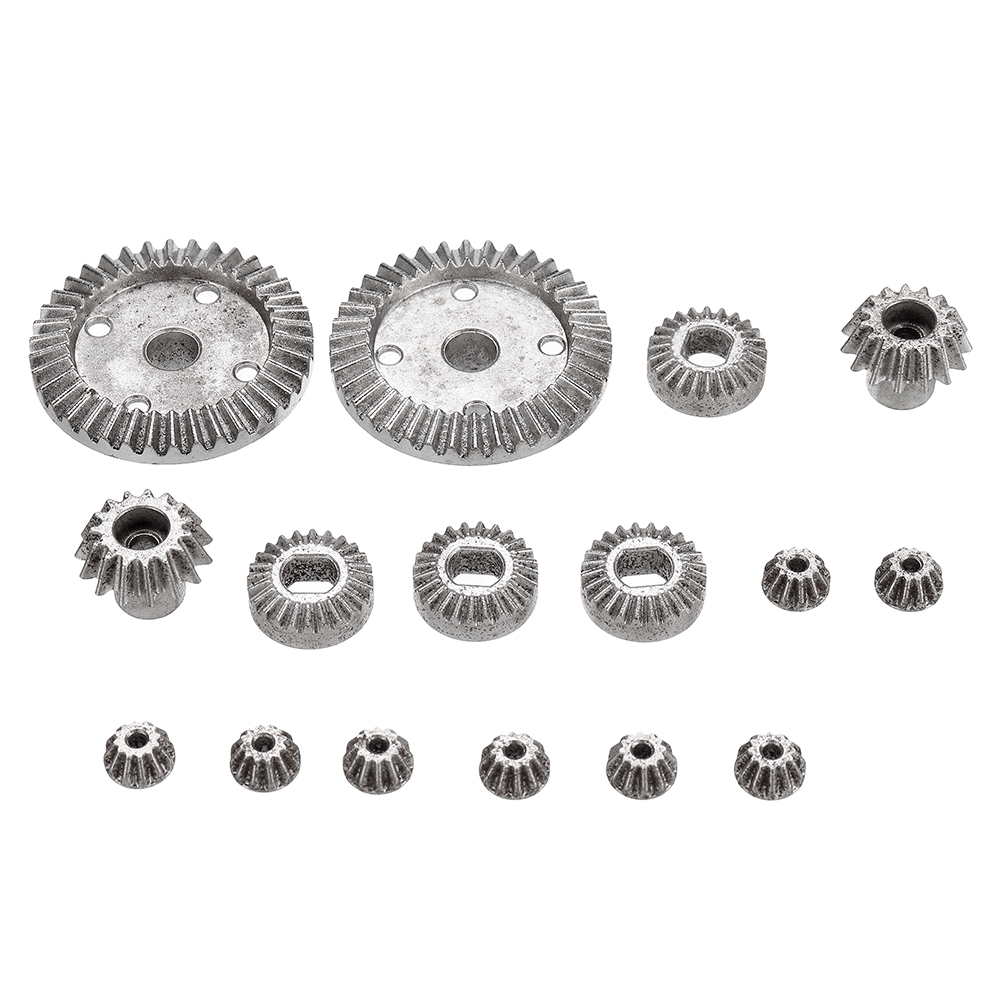 16PCS Upgrade Metal Gear for Wltoys 12428-A 12428-B 12428-C /12423 RC Car Parts