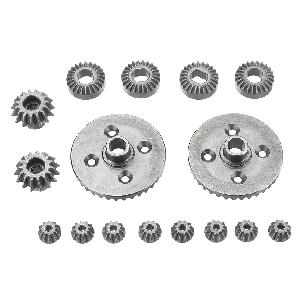 16PCS Upgraded Metal Gear for Wltoys A949 A959 A969 A979 A959-B 1/18 RC Car Vehicles Spare Parts