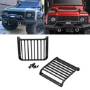 2PC Front Light Guards Grille Lampshade For TRAXXAS TRX-4 TRX Land Rover Defender 1/10 Rc Car Parts