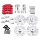 Simulation Aluminum Alloy Brake Disc For 1/10 Crawler Traxxas Trx4 Rc Car Parts