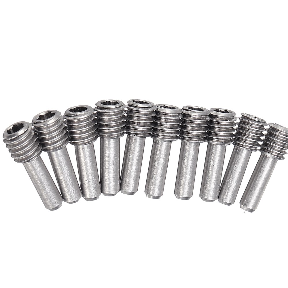 10PCS M3 M4 12mm Metal Machine Screw for 1/10 Crawler Rc Car Parts 