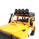 MN-90 1/12 2.4G 4WD Rc Car Upgrade Parts Round White LED Light Spotlight W/ Metal Base