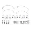 WPL 1/16 Metal Earring And Shock Absorber Board For B1 B16 B24 B36 C14 C24 RC Car Parts