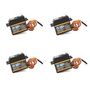 4PCS Emax ES3054 17g 3.5kg 0.13sec Metal Gear Digital Servo For RC Airplane (ES3154 Upgraded Version)