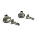 Stainless Steel RC Car Big Gear With Bevel Gear For WPL 1/16 B1 B16 B24 B24ZH C14 C24 MN90 Models