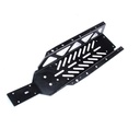 ROVAN 65001-2 CNC Aluminum Alloy Steal Light Hollow Chassis Main Frame for 1/5 HPI KM Baja 5B SS 5t 5SC Rc Car Parts