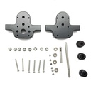 URUAV All Metal Transfer Gear Case Kit w/o Motor for WPL B16 B24 B36 C24 JJRC Q65 1/16 Rc Car Parts