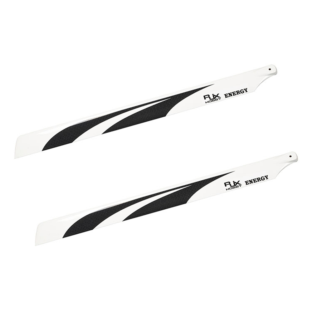 1Pair RJX 470mm Carbon Fiber Main Blade For ALIGN 500X 500XT 500 Class RC Helicopter