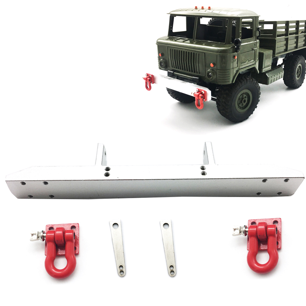 WPL 1/16 GASS66 Metal RC Car Bumper Protector With Hook 