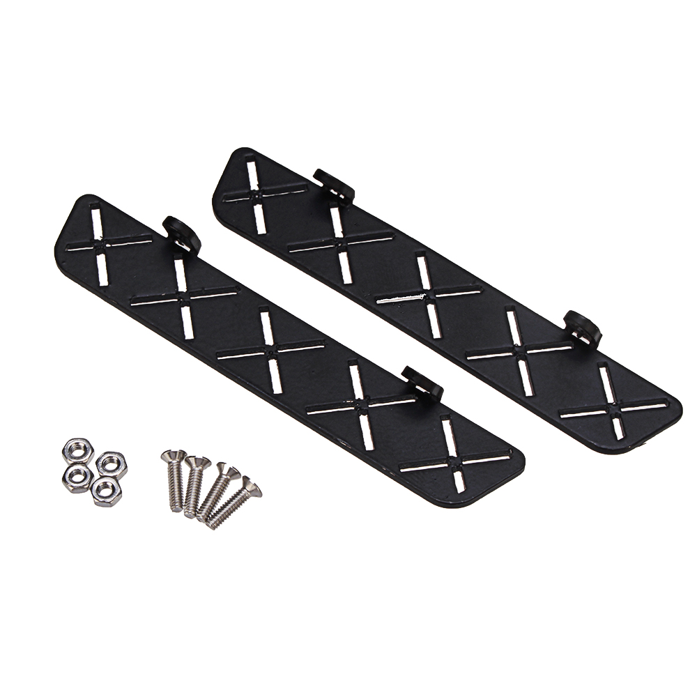 1Pair WPL RC Car Pedal Black Color For 1/16 C14 C24 Crawler Truck