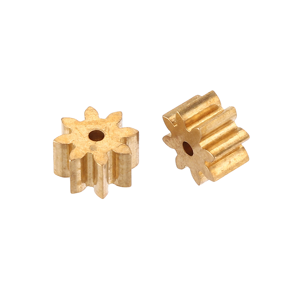 2PCS WLtoys V911S RC Helicopter Parts Steel Motor Gear