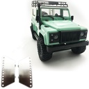2PCS MN-90 1/12 Upgraded Rc Car Spare Parts Metal Side Pedal Plate