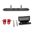 6PCS WPL B36 Upgraded Metal Front Bumper Kit 1/16 Rc Car Spare Parts 