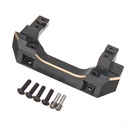 Front Copper Servo Bracket Holder Bumper Mount for 1/10 Crawler Traxxas TRX-4 Rc Car Parts
