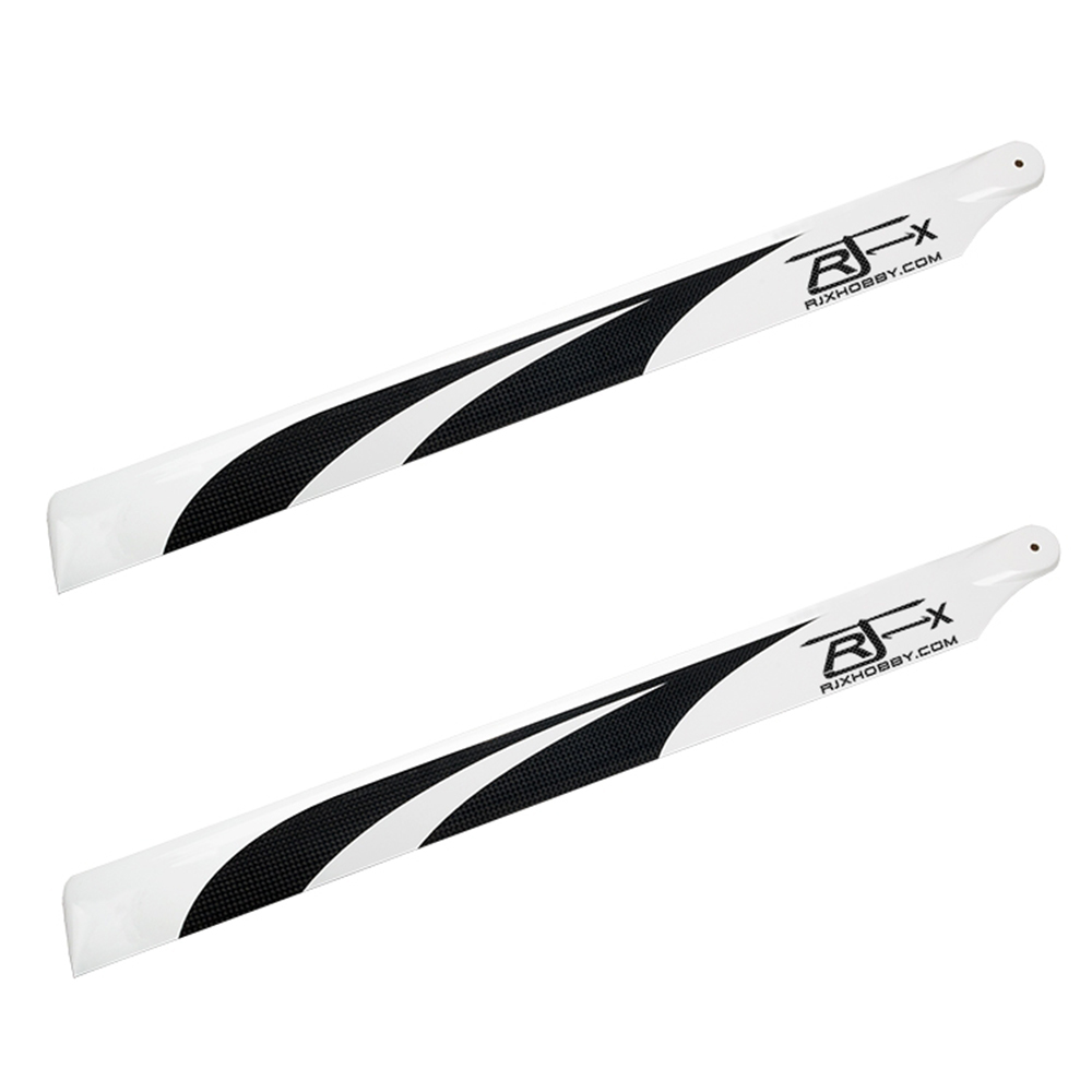 RJX E550W 550mm Carbon Fiber Main Blade For T-rex 550 Gaui X5 KDS Agile 5.5  550 Class RC Helicopter