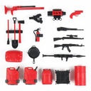 20PCS RC Decoration Tools for WPL B16 B36 C34 C24 JJRC Q65 4WD 6WD Car Spare Parts