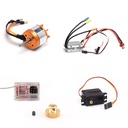5PCS Feiyue Upgraded Brushless Kit Motor ESC Servo Receiver Gear for FY03 FY03H FY05 Vehicles
