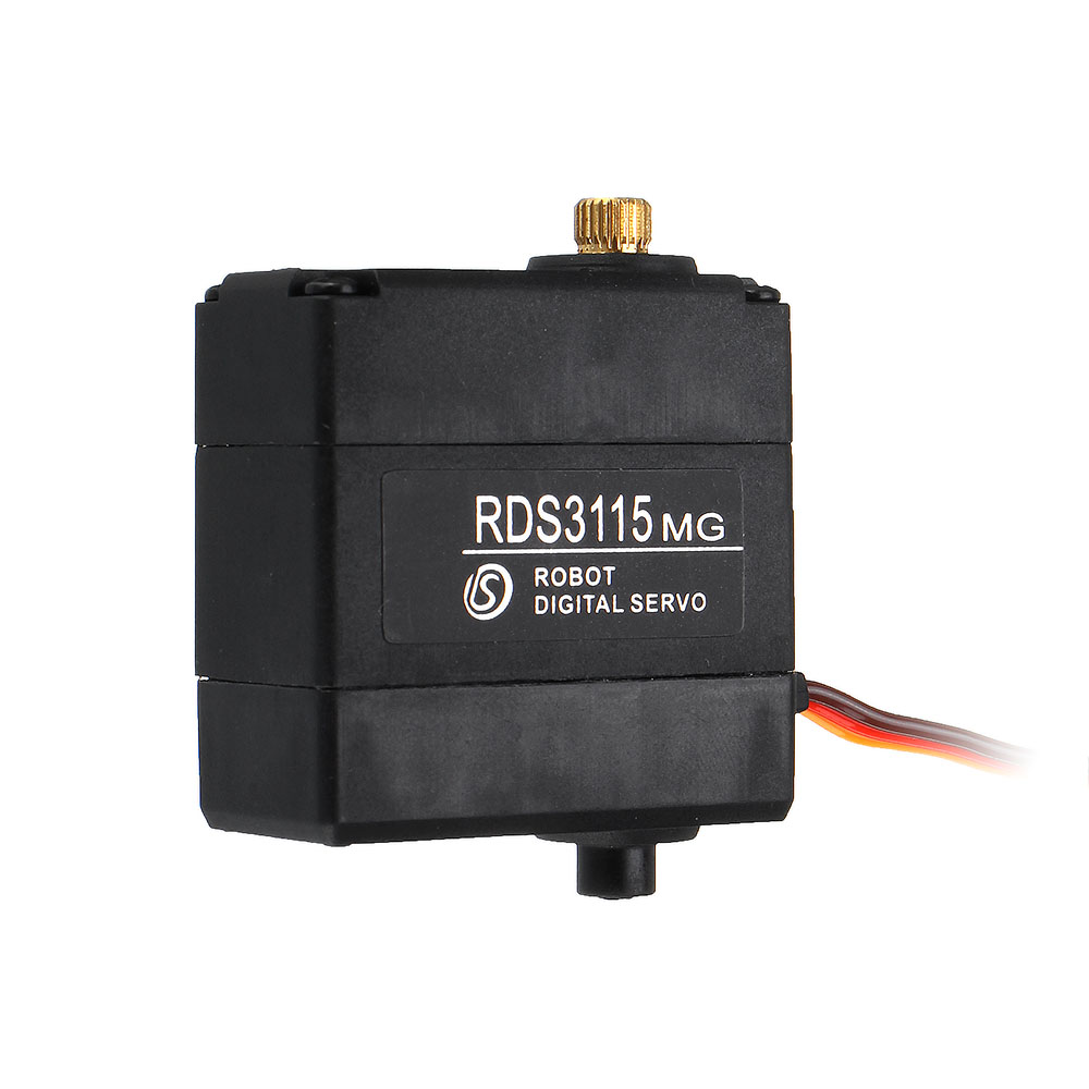 DSSERVO RDS3115MG 180deg 17kg Dual Ball Bearing Metal Gear Digital Servo For RC Robot DIY