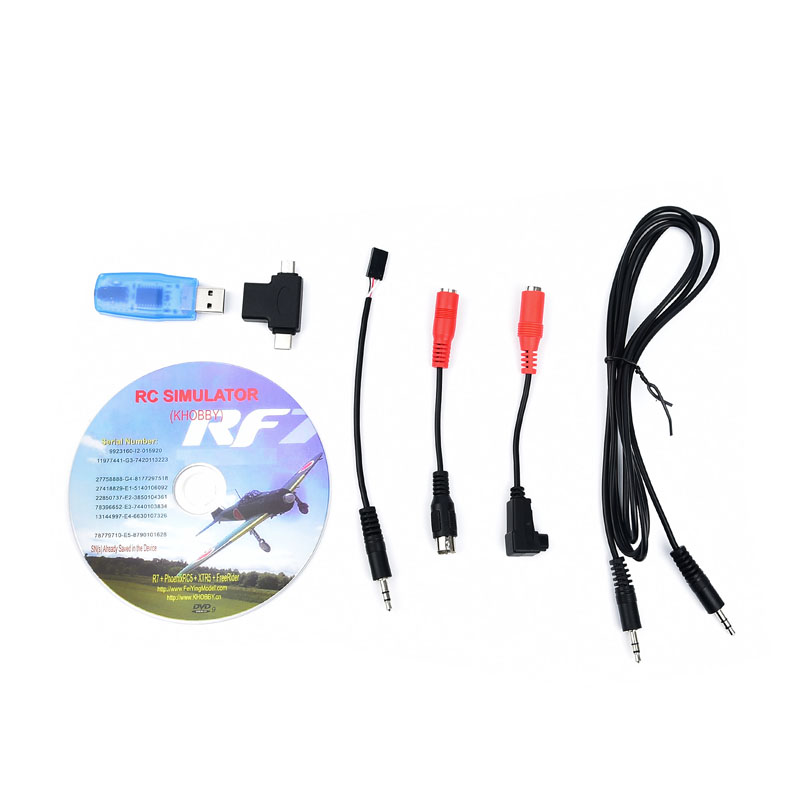 STARTRC 8-in-1 RC Flight Simulator Wireless Simulator for Flysky i6x Radiolink AT9s AT10 RC Toys For Kids