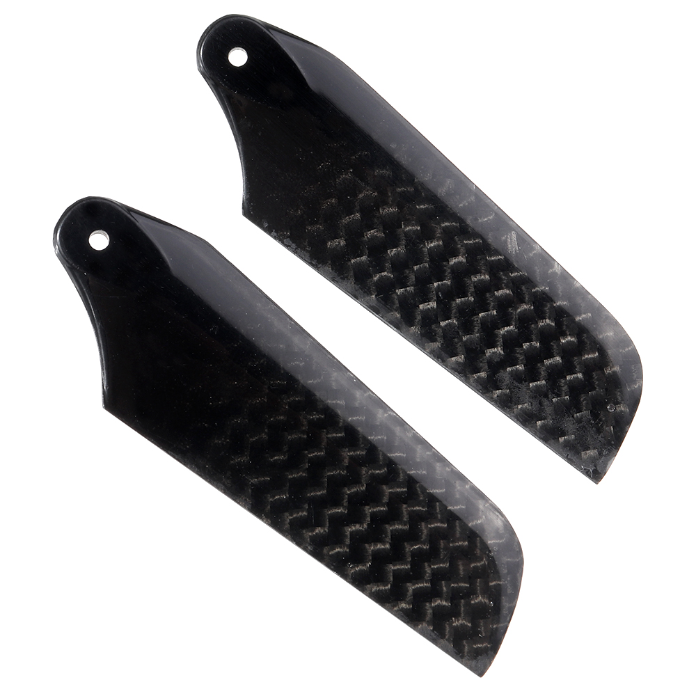 MXK 62mm Carbon Fiber Tail Blade For 450 RC Helicopter