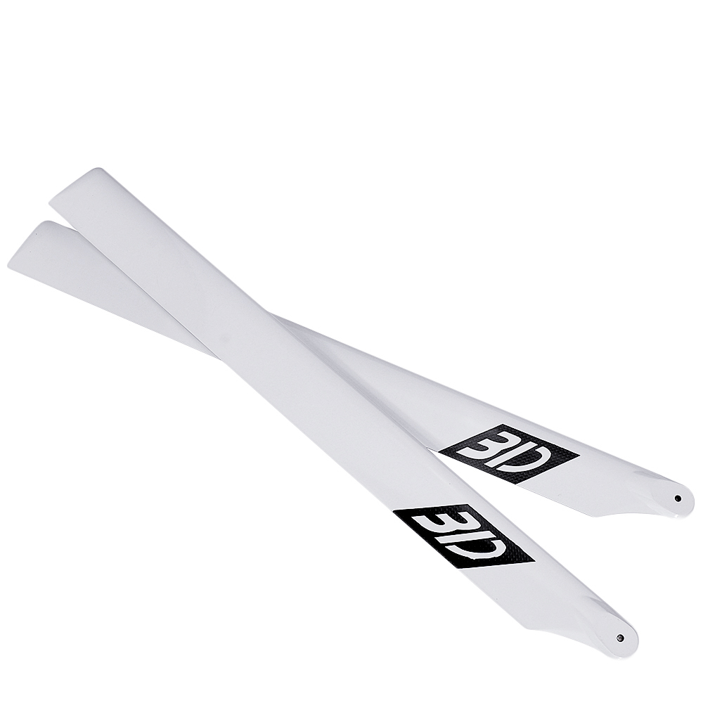 MXK 550mm Carbon Fiber Glass Fiber Main Blade For 550 Class RC Helicopter