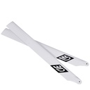 MXK 550mm Carbon Fiber Glass Fiber Main Blade For 550 Class RC Helicopter