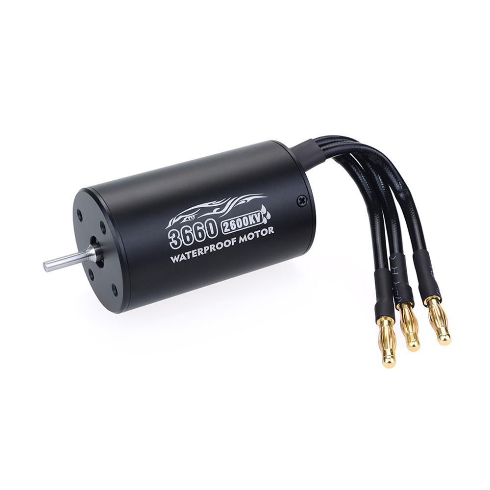 Surpass Hobby 3660 Waterproof Sensorless Brushless Motor for 1/10 RC Vehicles Car Parts