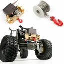 Upgrade Aluminum 25T Servo Winch Kits for 1/10 RC Crawler Car Accessory Parts