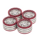 1.9Inch Metal RC Car Wheel Hub Rim For 1/10 RC 4WD HSP TAMIYA AXIAL D90 HPI Rock Crawler