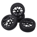 4pcs Plastic RC Car Wheel Tire For 1/8 HSP REDCAT TAMIYA HPI RC Car Vehicle Models Parts