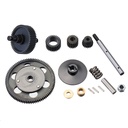 Gear Box Metal Steel Gear Set 87T/22T For Axial SCX10 RC Car Parts