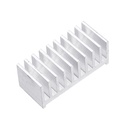 Alloy Heat Sink Wltoys 144001 124018 124019 1/14 4WD High Speed Racing Vehicle Models RC Car Parts