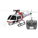 XK K123 6CH Brushless AS350 Scale RC Helicopter RTF Mode 2