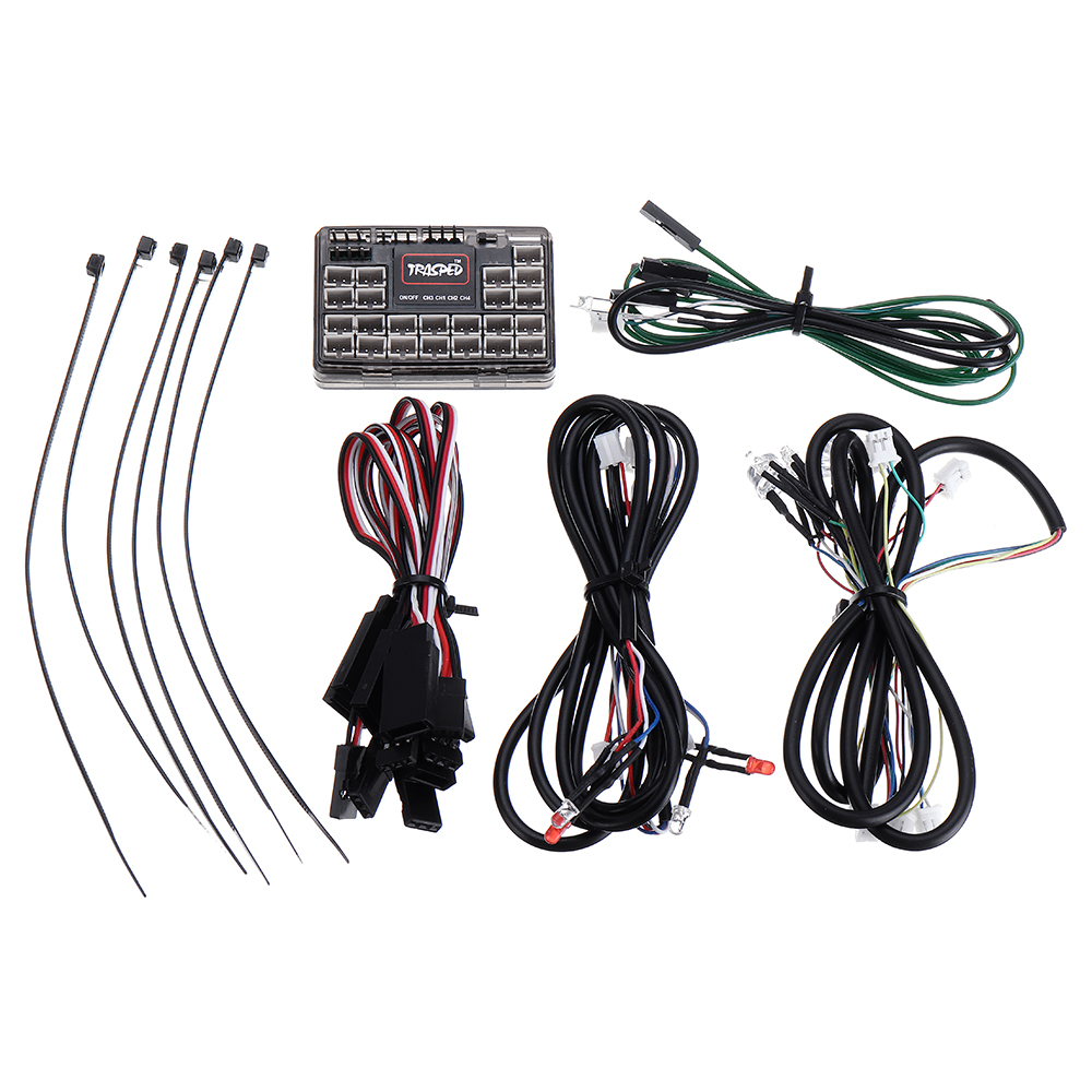 HG RX1018 1/12 Controllable IC Mainboard with LED Light Set for P602 RC Car Spare Parts
