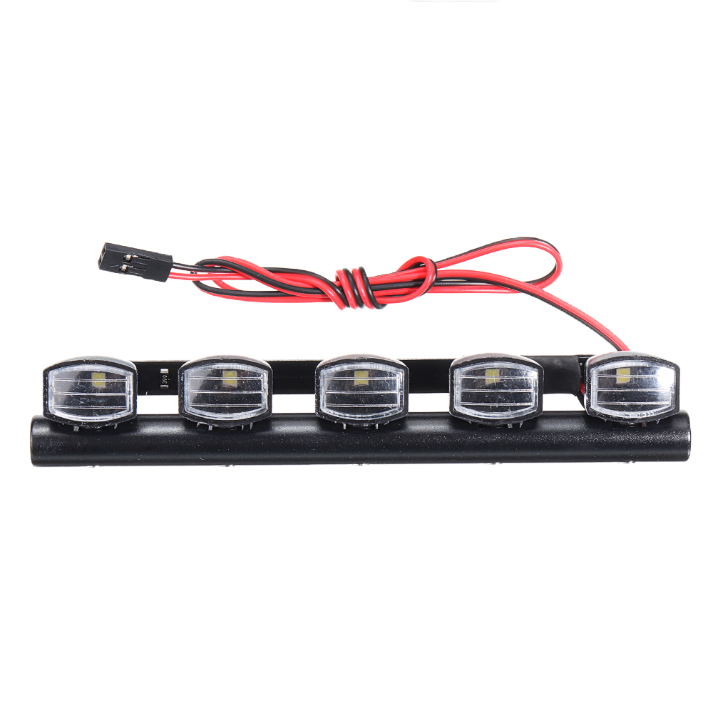 RBR/C Luggage Rack RC Car LED Light For 1/10 Trx4 Scx10 Parts
