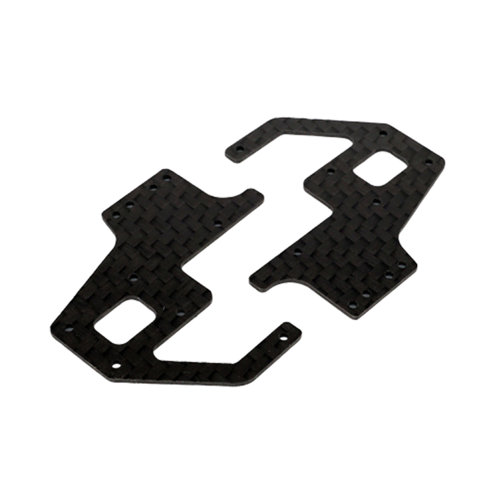 2PCS OMPHOBBY M2 V1 RC Helicopter Parts Carbon Fiber Main Frame Upper Board