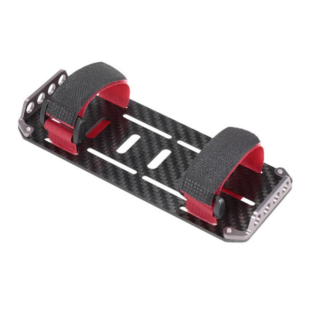 Carbon Fiber Battery Bracket For Original 1/10 SCX10 Vehicle Models RC Car Parts