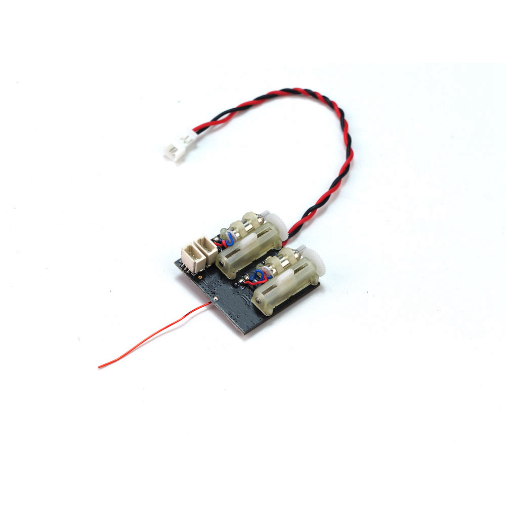 URUAV  MXL-RX62H-A V3 Mini 4CH RC Receiver with Telemetry Built-in 5A Brushesed ESC Linear Servo Support DSMX/2 FRSKY D-16 For RC Airplane Helicopter