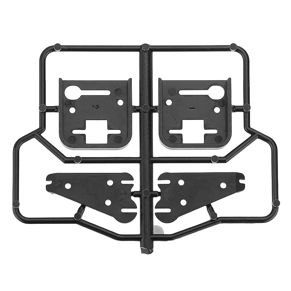 Plastic Plating Lamp Cup For 1/10 TRX4 RC Car Parts