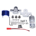 Metal Transfer Case Box+370 Motor Set for WPL B16 B24 B36 C24 JJRC Q65 1/16 Rc Car Parts