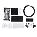 Uncolored RBR/CV8 Hood Radiator Motor Fan Universal Trx4 RC Car Parts